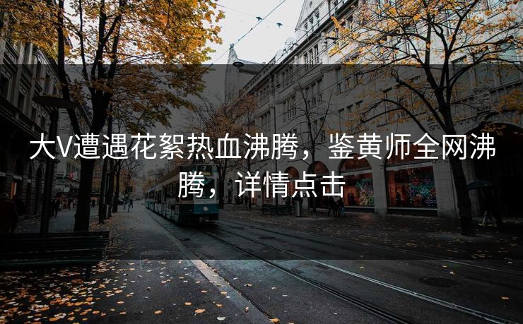 大V遭遇花絮热血沸腾，鉴黄师全网沸腾，详情点击